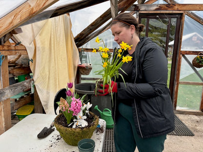 Springy Bulb Container Workshop